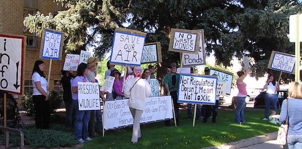 Canyon of the Ancients National Monument waste pit protest