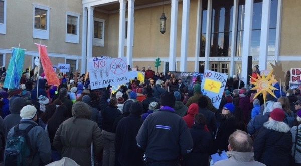 Picture of Protest against coal in New Mexico