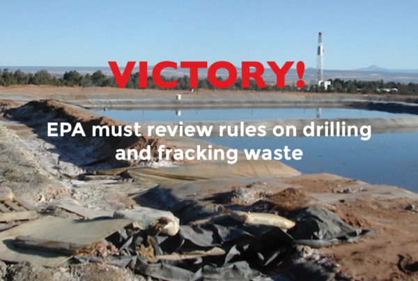 EPA to update oil and gas waste regulations
