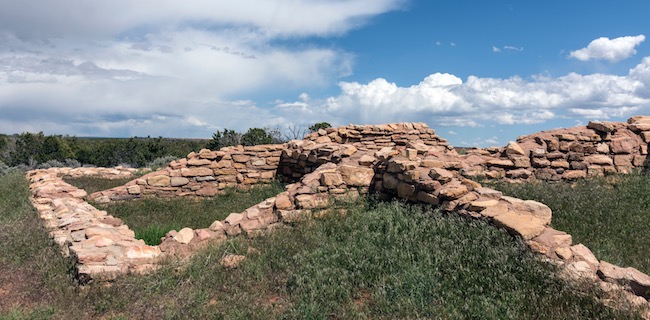 Ruins of Lowry Pueblo in CANM