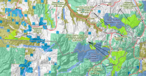 Cropped Overview Map of San Juan Mountains Wilderness Act