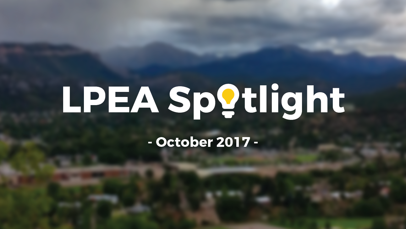 Three Steps Forward – LPEA Spotlight: Oct ‘17