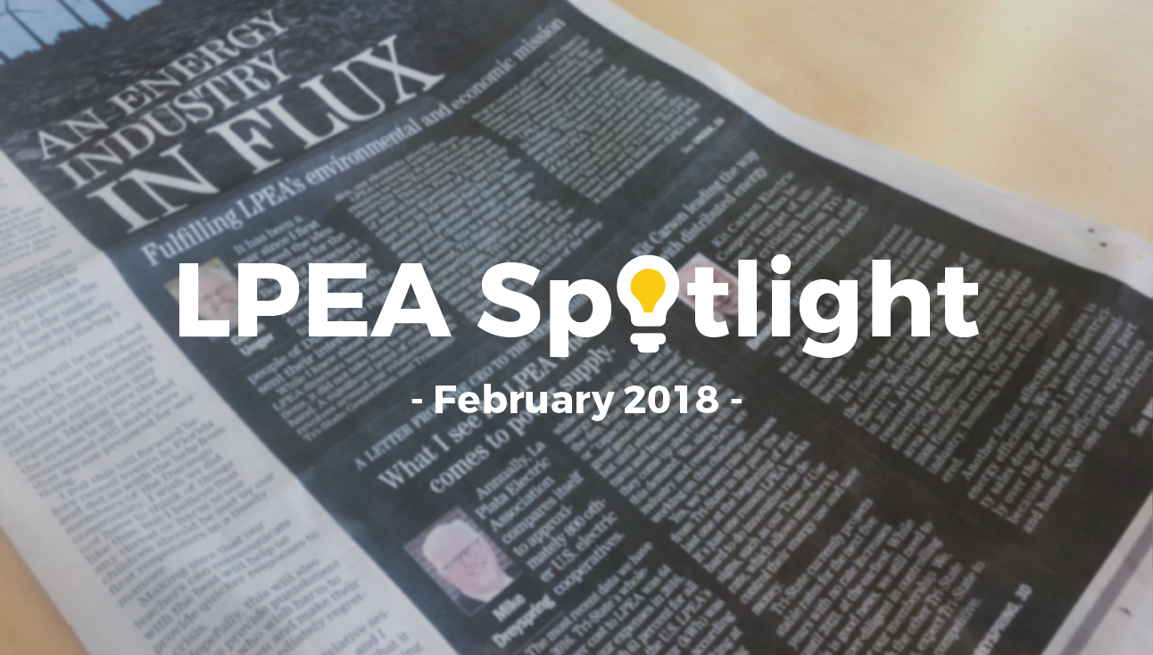 LPEA February 2018 Spotlight