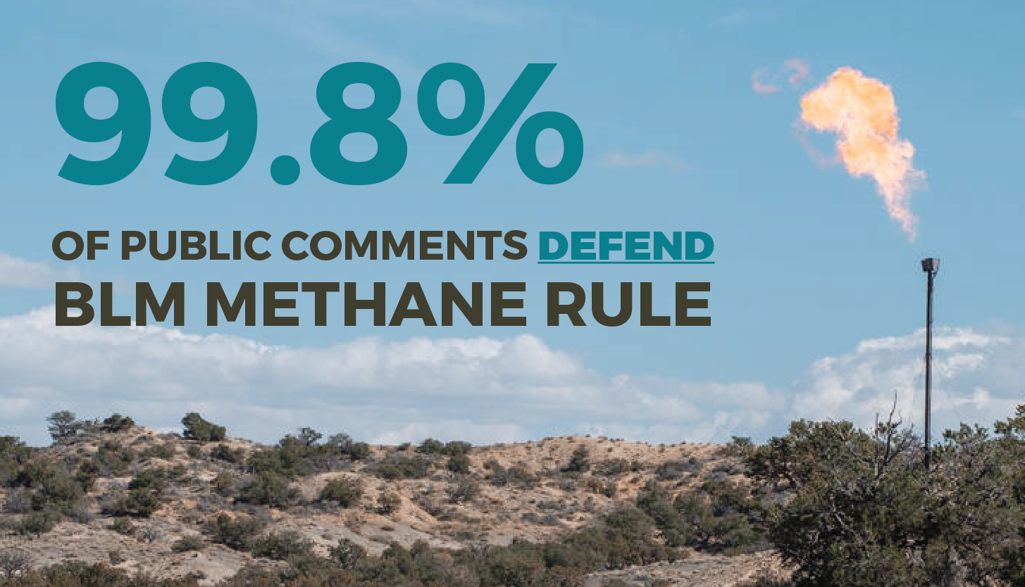 Public Defends BLM Methane Rule, Again