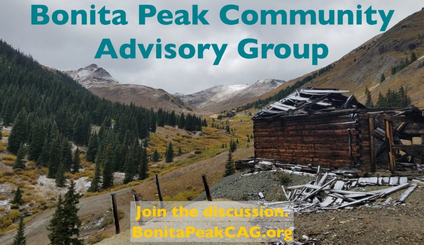 Join the discussion – Bonita Peak Community Advisory Group