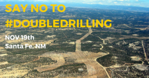 No Double Drilling Banner