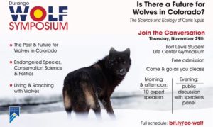Durango Wolf Symposium Details